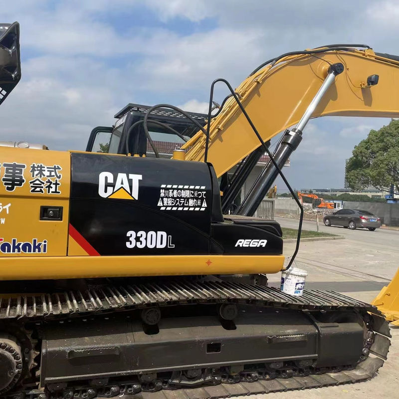 엑스카브 거북이 CAT 330D 사용 된 캐바터 판매 사용 된 기계 30 톤 사용 된 고양이 사용 된 발굴기 고양이