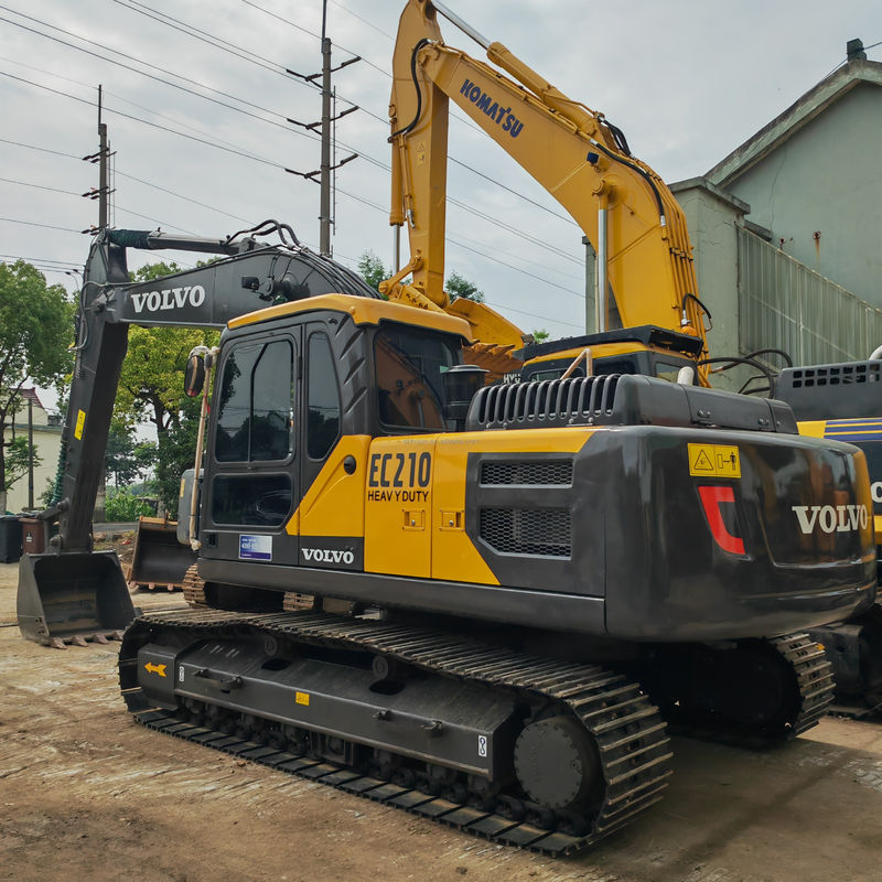 22.1 톤 스웨덴 브랜드 VOLVO Digger 중고용 발굴기 Volvo Ec210
