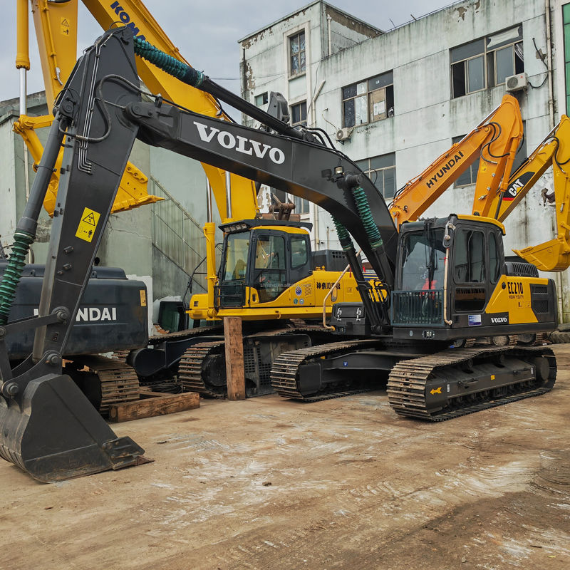 22.1 톤 스웨덴 브랜드 VOLVO Digger 중고용 발굴기 Volvo Ec210