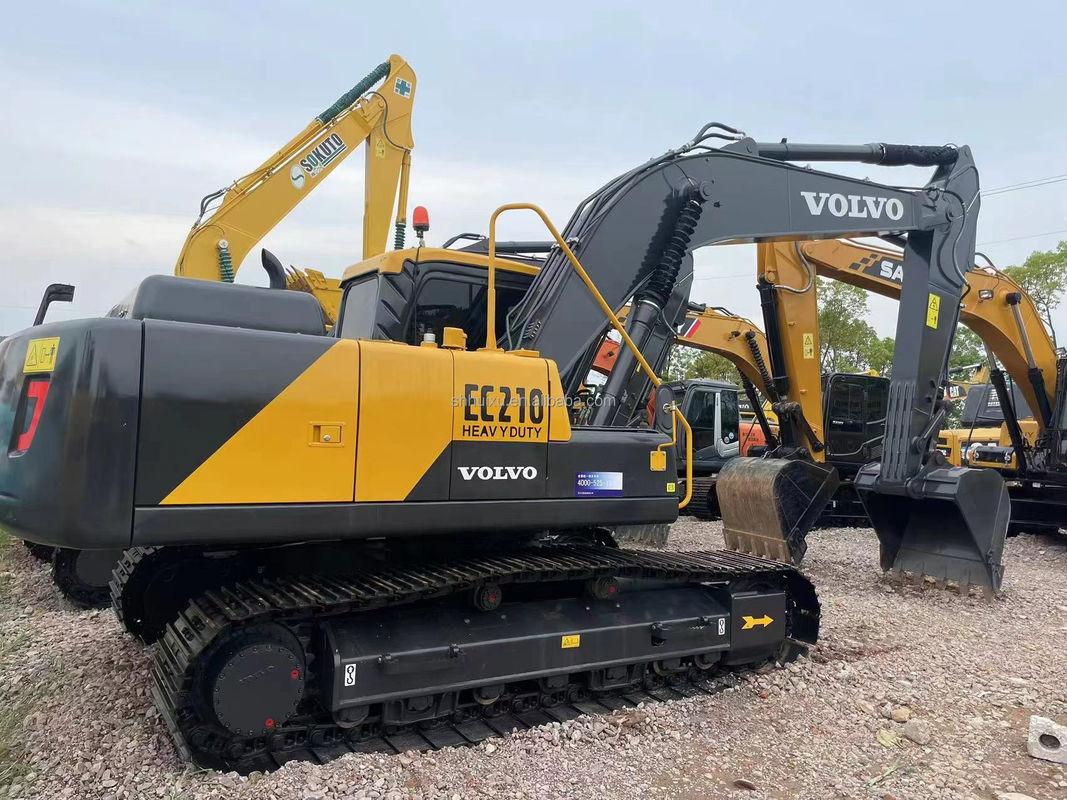 22.1 톤 스웨덴 브랜드 VOLVO Digger 중고용 발굴기 Volvo Ec210