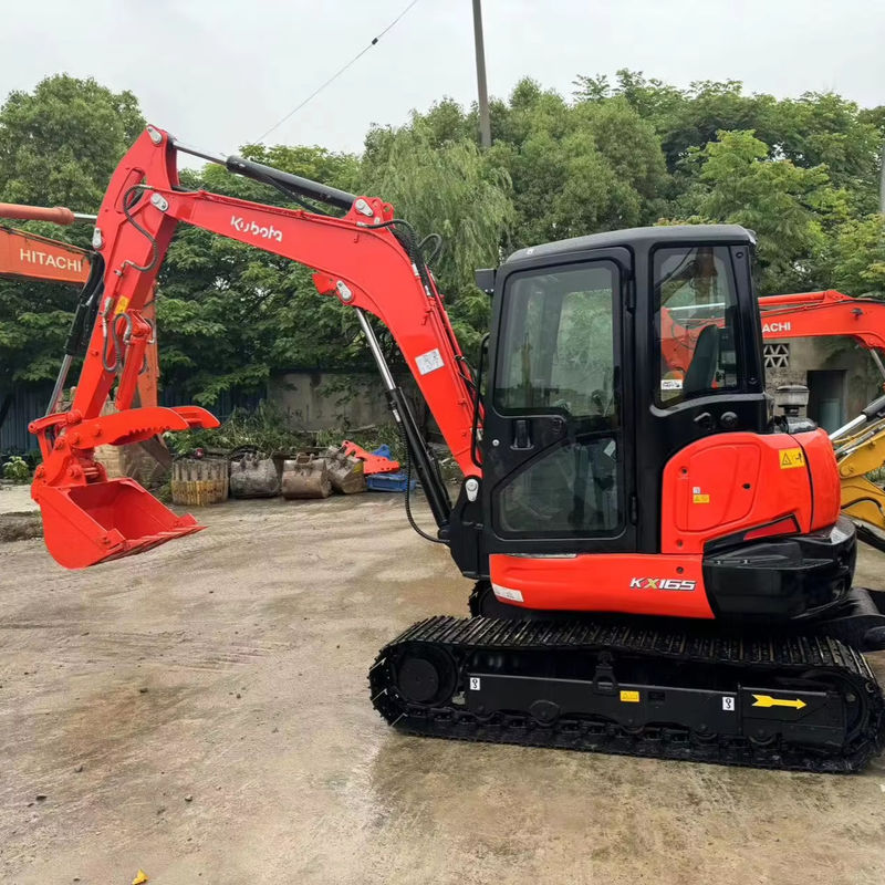 낮은 가격 사용 된 발굴기 6.5Ton 수압 KUBOTA KX165 발굴기 사용 된 KUBOTA165 발굴기 일본 원본 판매