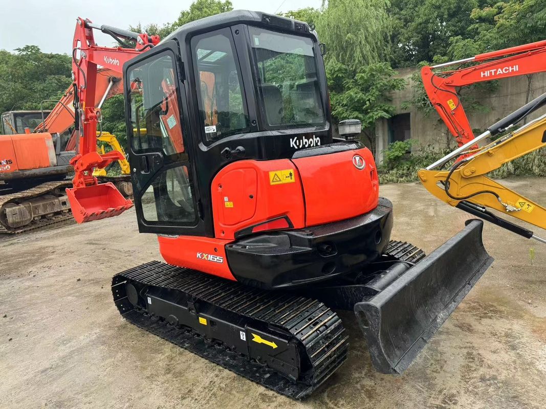 낮은 가격 사용 된 발굴기 6.5Ton 수압 KUBOTA KX165 발굴기 사용 된 KUBOTA165 발굴기 일본 원본 판매