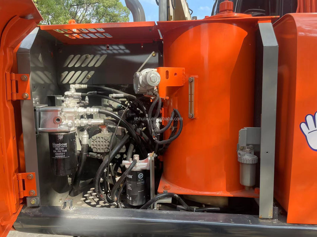 12000kg Zx120 사용 된 히타치 발굴기 원본 페인트 0.51m3과 함께 중고
