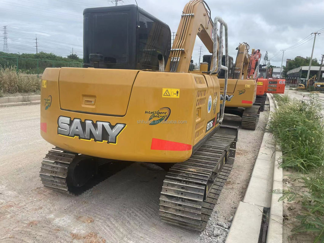 7.5 톤 사용 된 Sany Excavator 중고 Sany Crawler Excavator Sany75