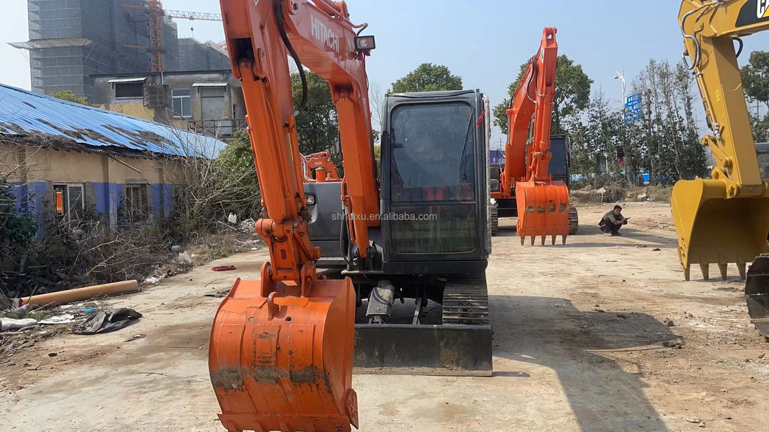 6000KG Zx60 사용 된 히타치 발굴기 원색 사용 된 히타치 미니 발굴기