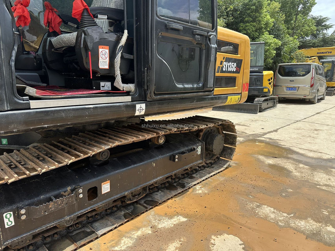 원본 페인트 사용된 Sany Excavator Sany 135 13 톤 13000KG SANY 135C