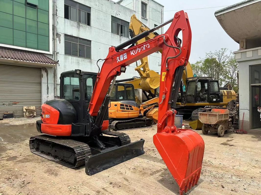 미니 KUBOTA KX165 중고 발굴기 크롤러 타입 이동
