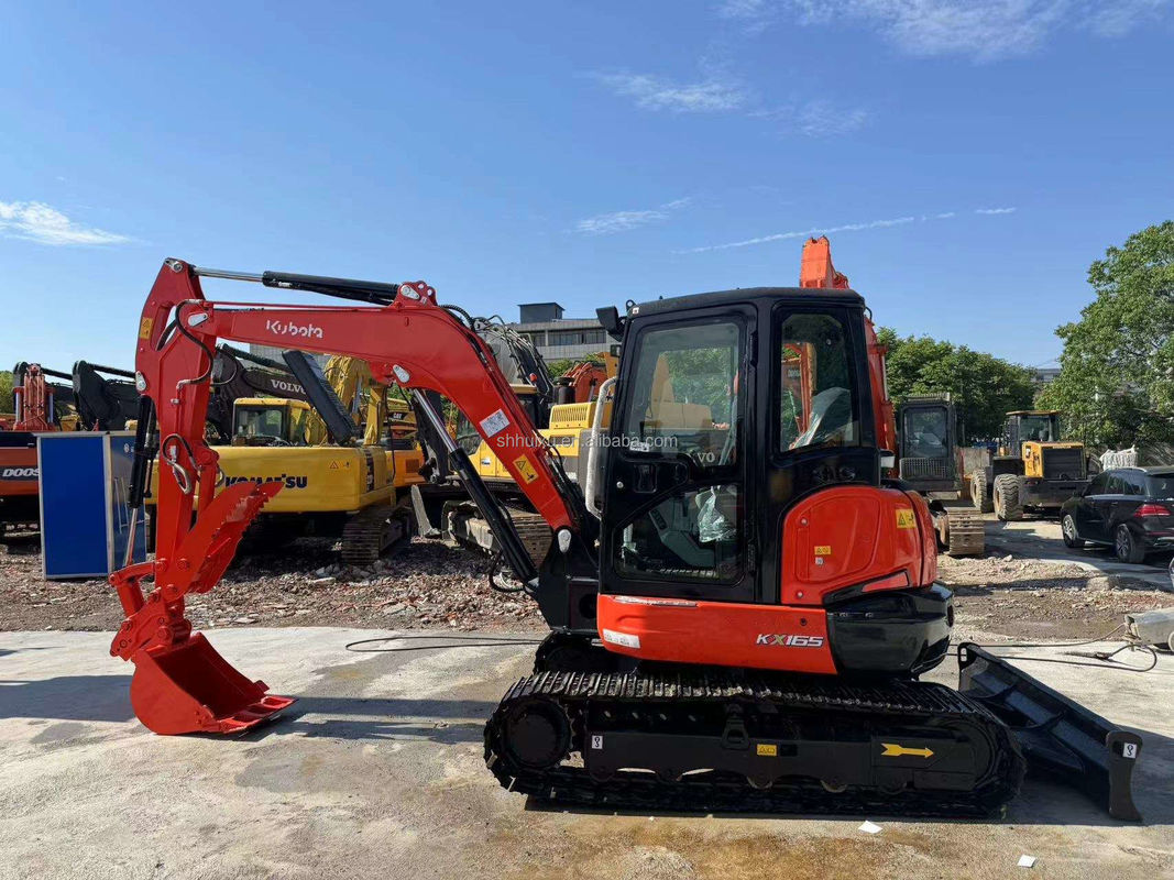 미니 KUBOTA KX165 중고 발굴기 크롤러 타입 이동