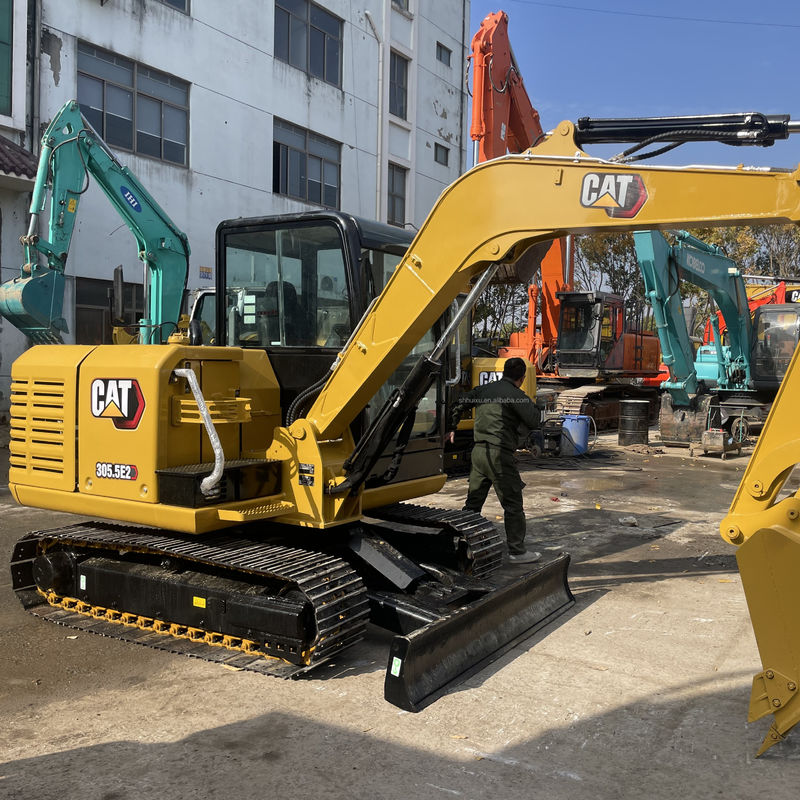 슈퍼 경험 사용 된 CAT 305.5 발굴기 CAT 305.5E2 미니 발굴기 판매 저렴한 가격