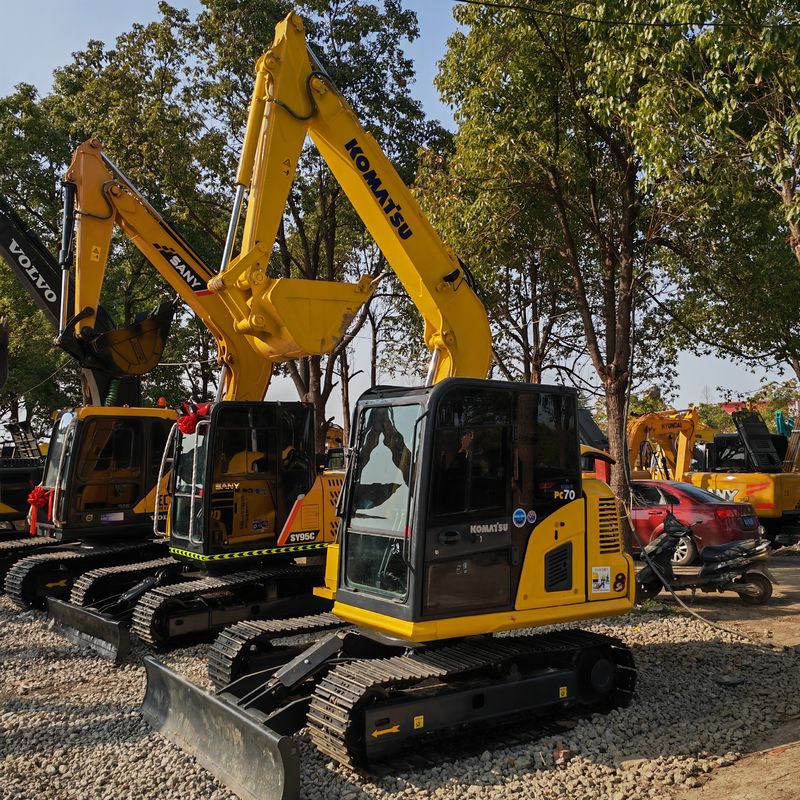 낮은 작업 시간 사용 된 발굴기 komatsu pc70-8/고력 사용 된 발굴기 Komatsu pc70-8