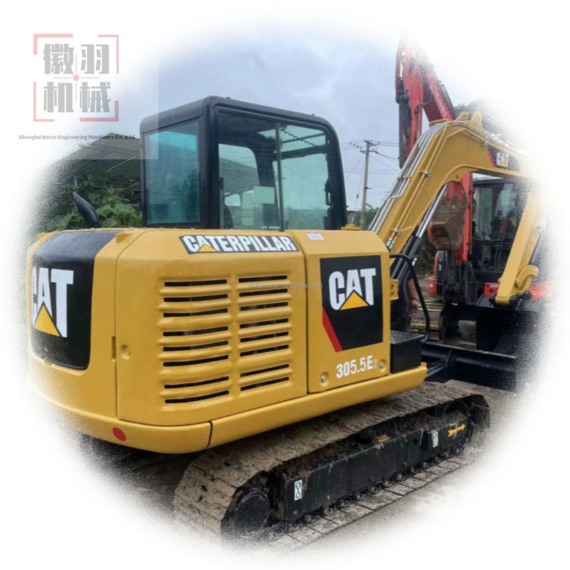새 모델 사용 된 CAT 305.5 발굴기 CAT 305.5E2 미니 발굴기 판매