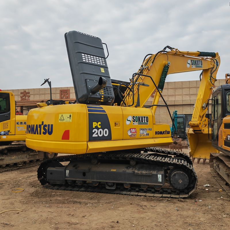 사용된 발굴기 코마쓰 PC200-8/원래 페인트 중고 KOMATSU PC200-8