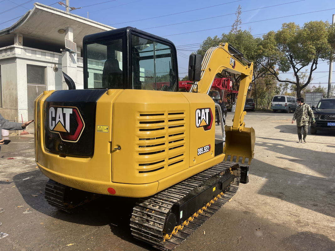 중고 Caterpillar Cat 305.5E 사용 된 303 8tons/ Cat 306E 308E 307.5 미니 사용 된 발굴기