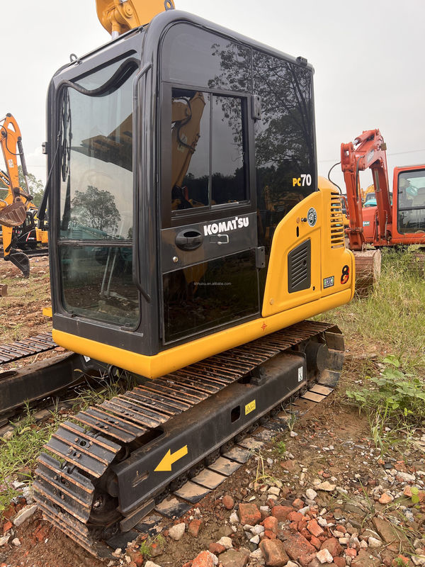 새로운 도착 사용 된 발굴기 KOMATSU PC130/낮은 작업 시간 두 번째 손 KOMATSU 발굴기 좋은 이동 상태