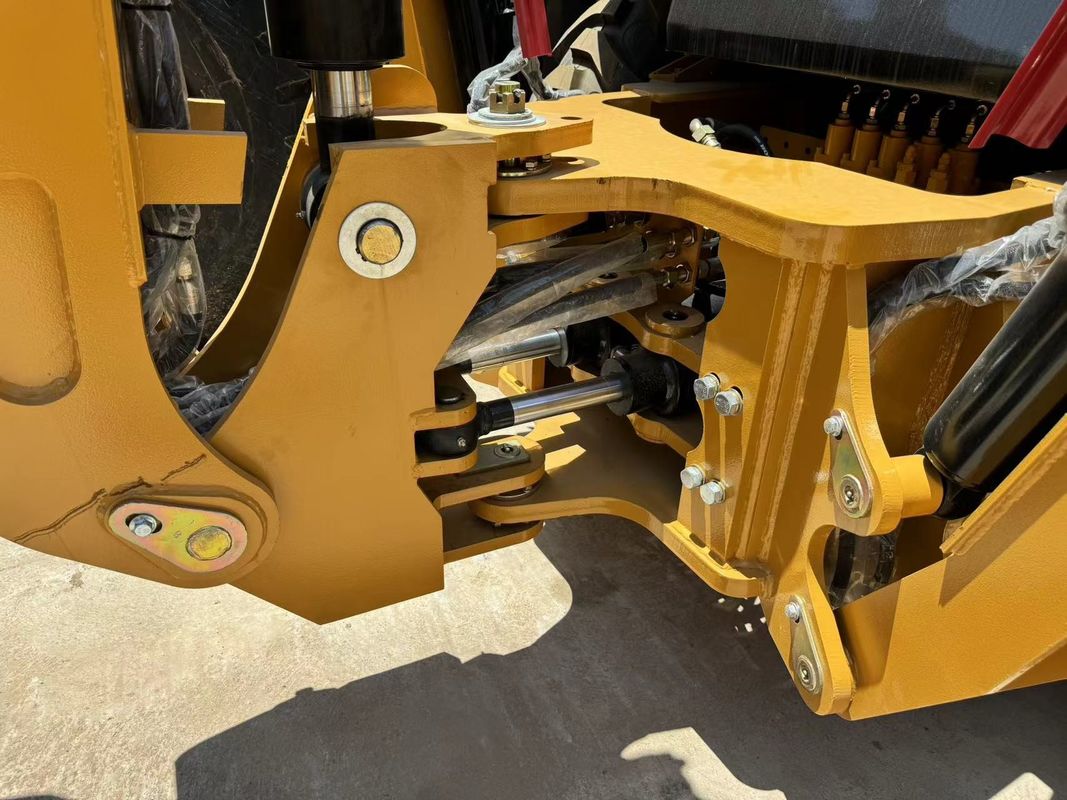 사용 된 발굴기 Caterpillar CAT420F 배크호 양쪽 끝에서 바쁘다 / 중고 일본 트랙터 엔진 좋은 상태