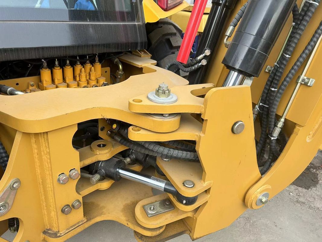 사용 된 발굴기 Caterpillar CAT420F 도로 칠기 기계/ 중고 일본 트랙터 도로 기계 엔진 좋은 상태