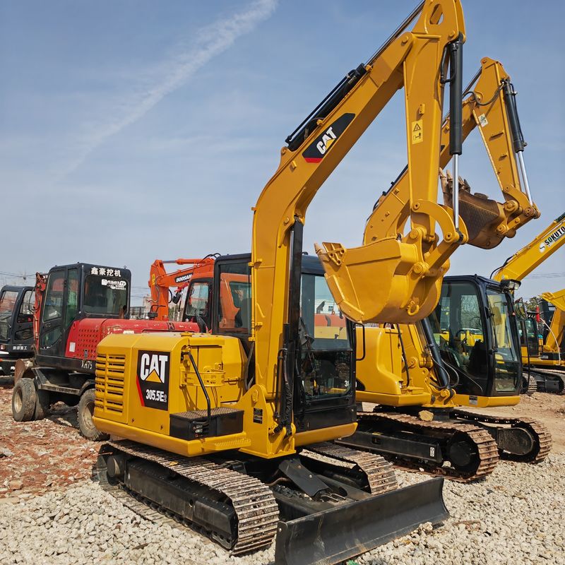 사용 된 발굴기 CAT 305.5E 5 톤 사용 된 발굴기 값싼 CAT 305.5 다른 건설 기계 EPA 인증
