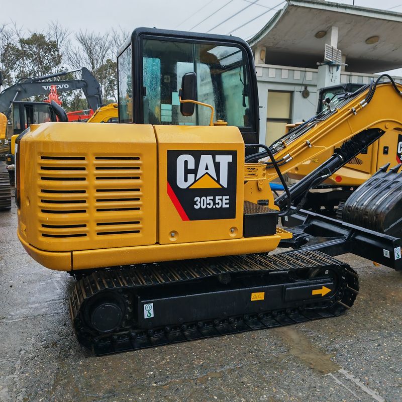 사용 된 CAT 305.5E 미니 발굴기 꼬리 없는 Caterpillar 305.5 미니 발굴기 저렴한 가격 CAT302 CAT305.5 CAT306 CAT304 CAT305 판매