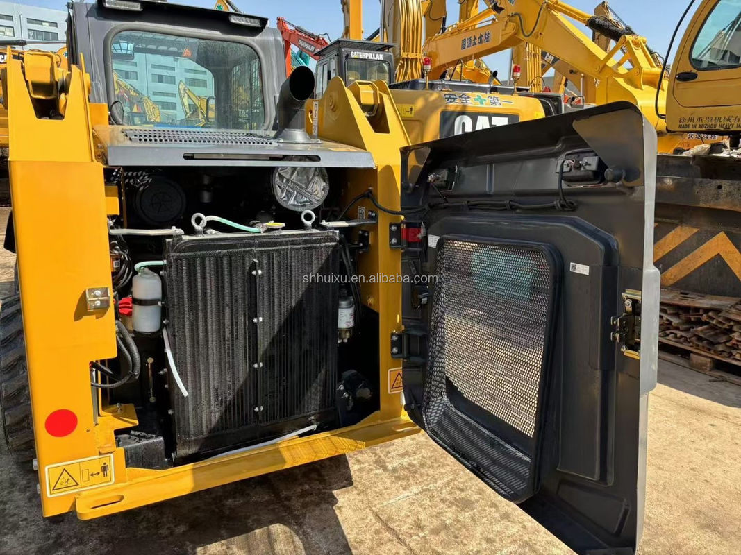 사용 된 슬립 머신 CAT 246D3 Caterpillar 바퀴 발굴기 일본 원본 바퀴 발굴기