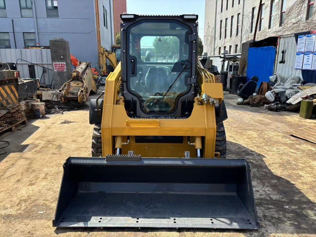 사용 된 슬립 머신 CAT 246D3 Caterpillar 바퀴 발굴기 일본 원본 바퀴 발굴기