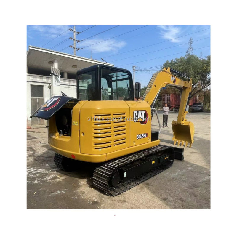 사용된 발굴기 CAT305.5E 재고에 CREWLER 발굴기 SECOND HAND HIGH GRAVING POWER CAT305.5E 발굴기 판매