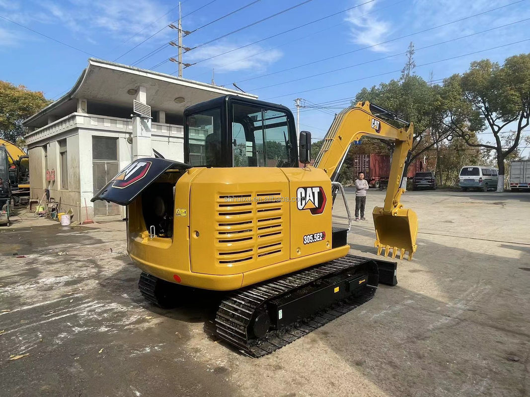 사용된 발굴기 CAT305.5E 재고에 CREWLER 발굴기 SECOND HAND HIGH GRAVING POWER CAT305.5E 발굴기 판매