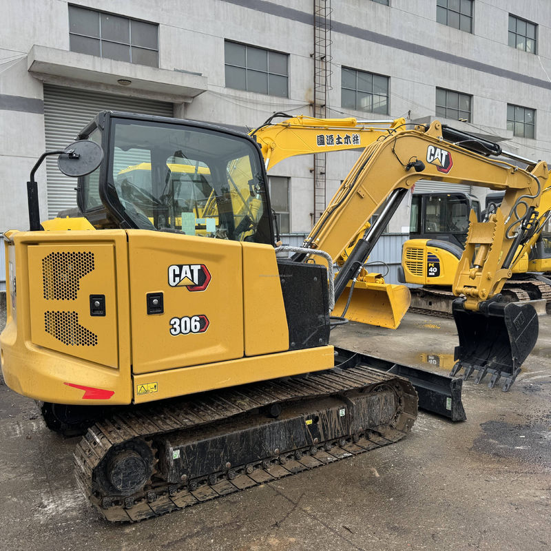 사용된 크롤러 발굴기 CAT306/원래 엔진 일본에서 만든 사용 된 CAT 306 판매