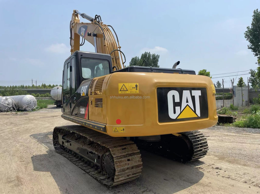 원본 페인트 사용 된 발굴기 CAT 320d 중국 상하이 중고 CAT 320d 판매