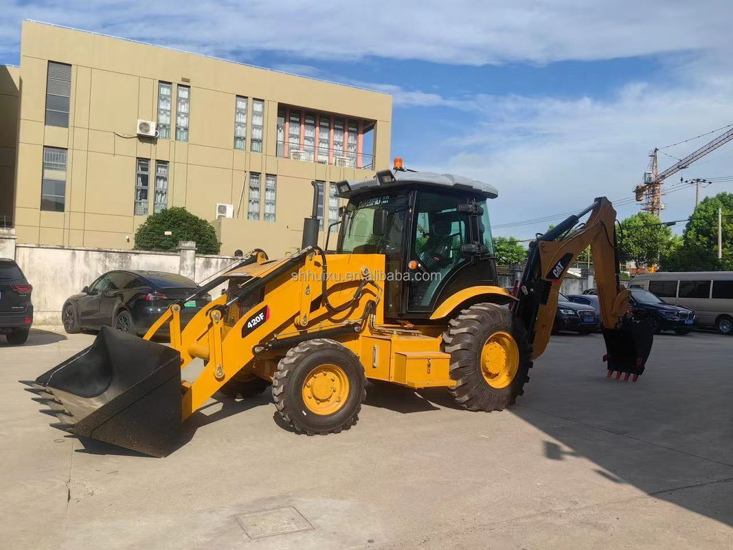 사용 된 건설 기계 cat 420f/ 원본 페인트 저렴한 가격 cat 420f 판매