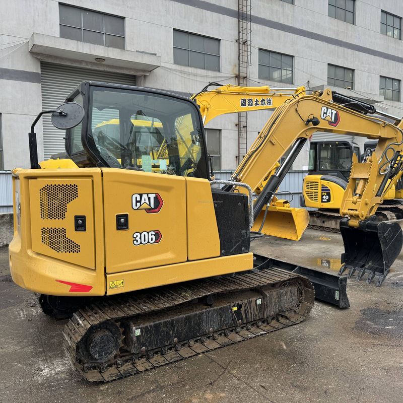사용 된 미니 발굴기 cat306 cat306E2 cat307 크롤러 기계 중고용 작은 발굴기 cat306 cat306E2 cat307