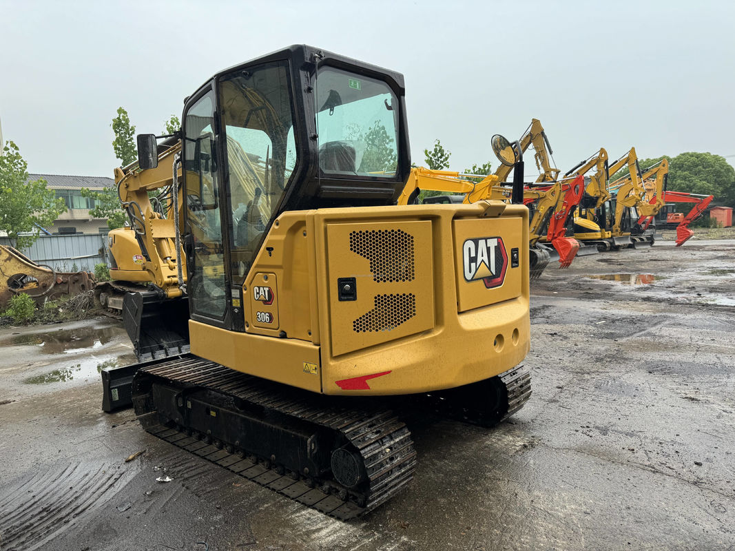 사용 된 미니 발굴기 cat306 cat306E2 cat307 크롤러 기계 중고용 작은 발굴기 cat306 cat306E2 cat307