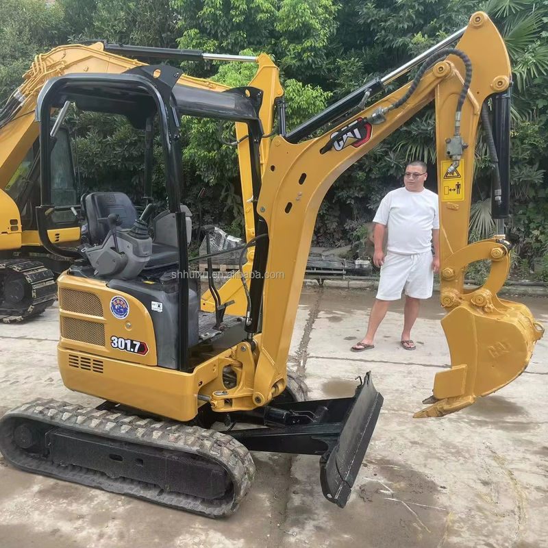 사용된 미니 발굴기 cat301.7 고무 트랙/세컨드 미니 발굴기 cat301.7 저렴한 가격으로 판매