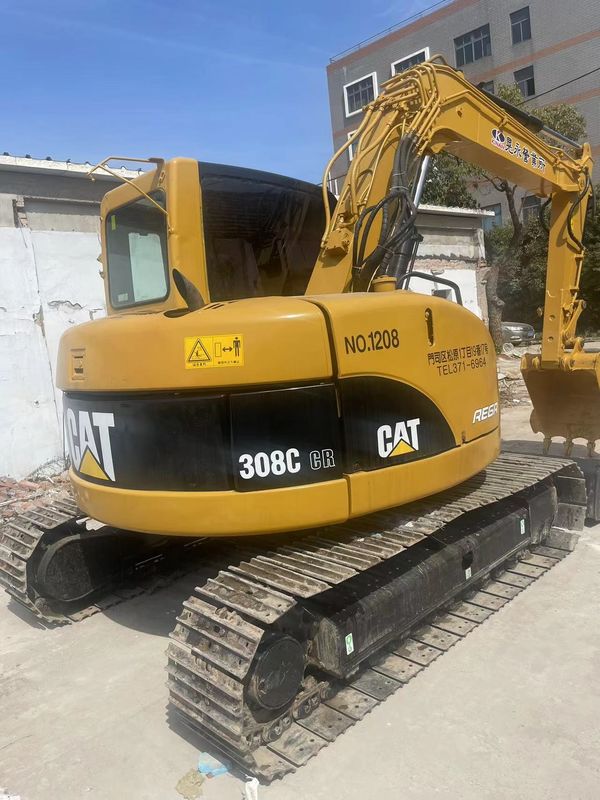 8 톤 사용 된 크롤러 발굴기 CAT 308C 중고 CAT 308C 원본 색상 저렴한 가격 CAT 308C 판매