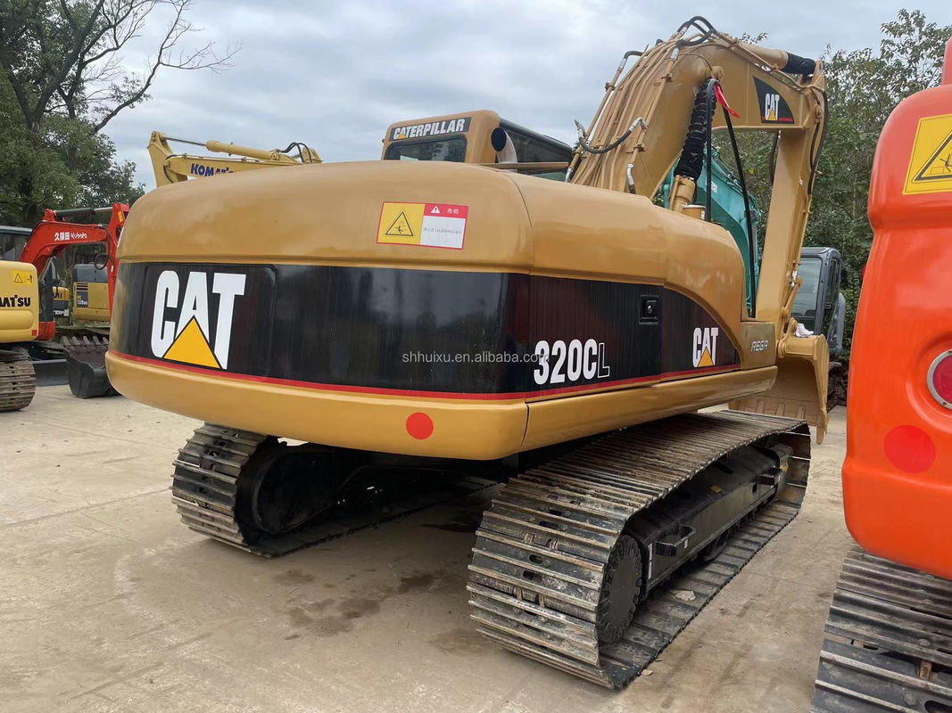 CAT320GC 사용 된 고양이 발굴기 원본 상태 20,5톤 크롤러 이동