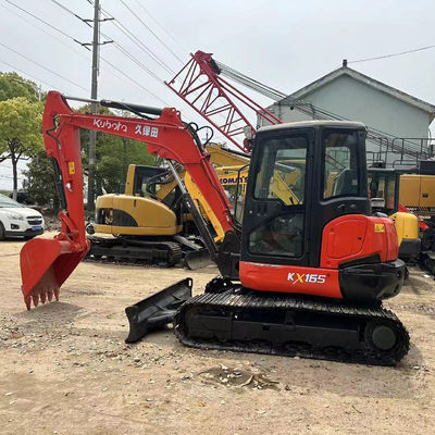 사용 된 미니 발굴기 Kubota165 일본 출처 저렴한 가격 / 중고용 수압 크롤러 발굴기 Kubota165 고품질