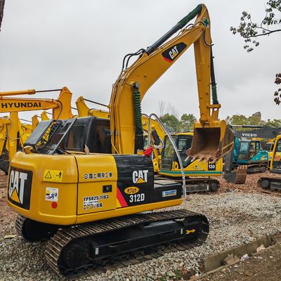 a EPA 인증 일본 사용 미니 발굴기 Caterpillar CAT312D 320D 330D 중고 발굴기