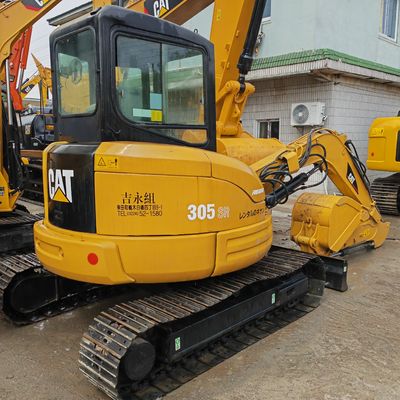 사용 된 CAT 발굴기 CAT 305.5SR 크롤러 발굴기 / 사용 된 엔지니어링 건설 기계 CAT305SR 5T 발굴기