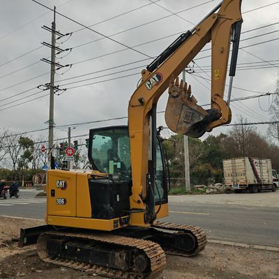 90%새로 사용 된 발굴기 CAT 306 305.5 308E 사용 된 CAT 306 공학 및 건설 기계