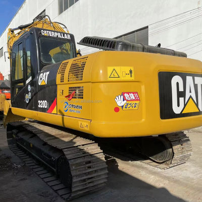 사용된 Caterpillar- Excavator 원본 CAT320d2 Digger CAT- 320d2 좋은 상태 중량 지구 이동 기계 판매